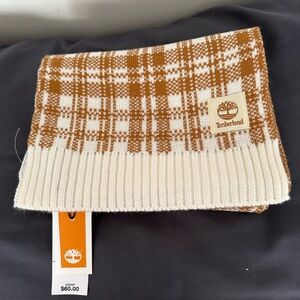 Timberland Women's Plaid Scarf  new with tags